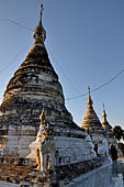 Bagan Myanmar. The Minochantha Stupa. 